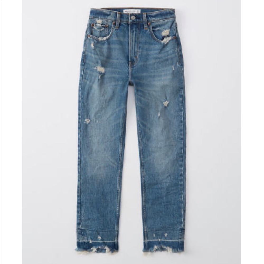Abercrombie and Fitch High Rise Mom Jean